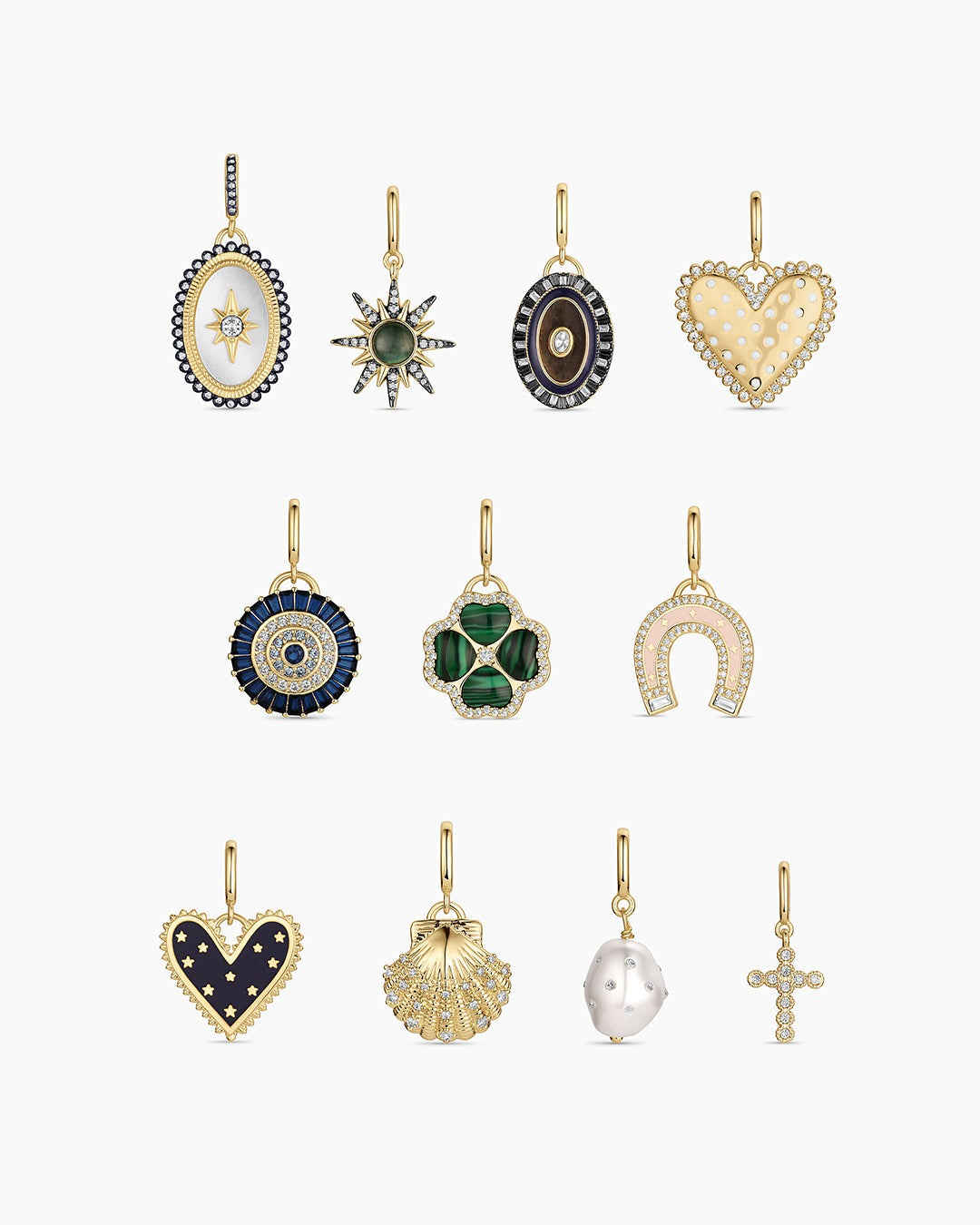 Vintage Coin Parker Charm