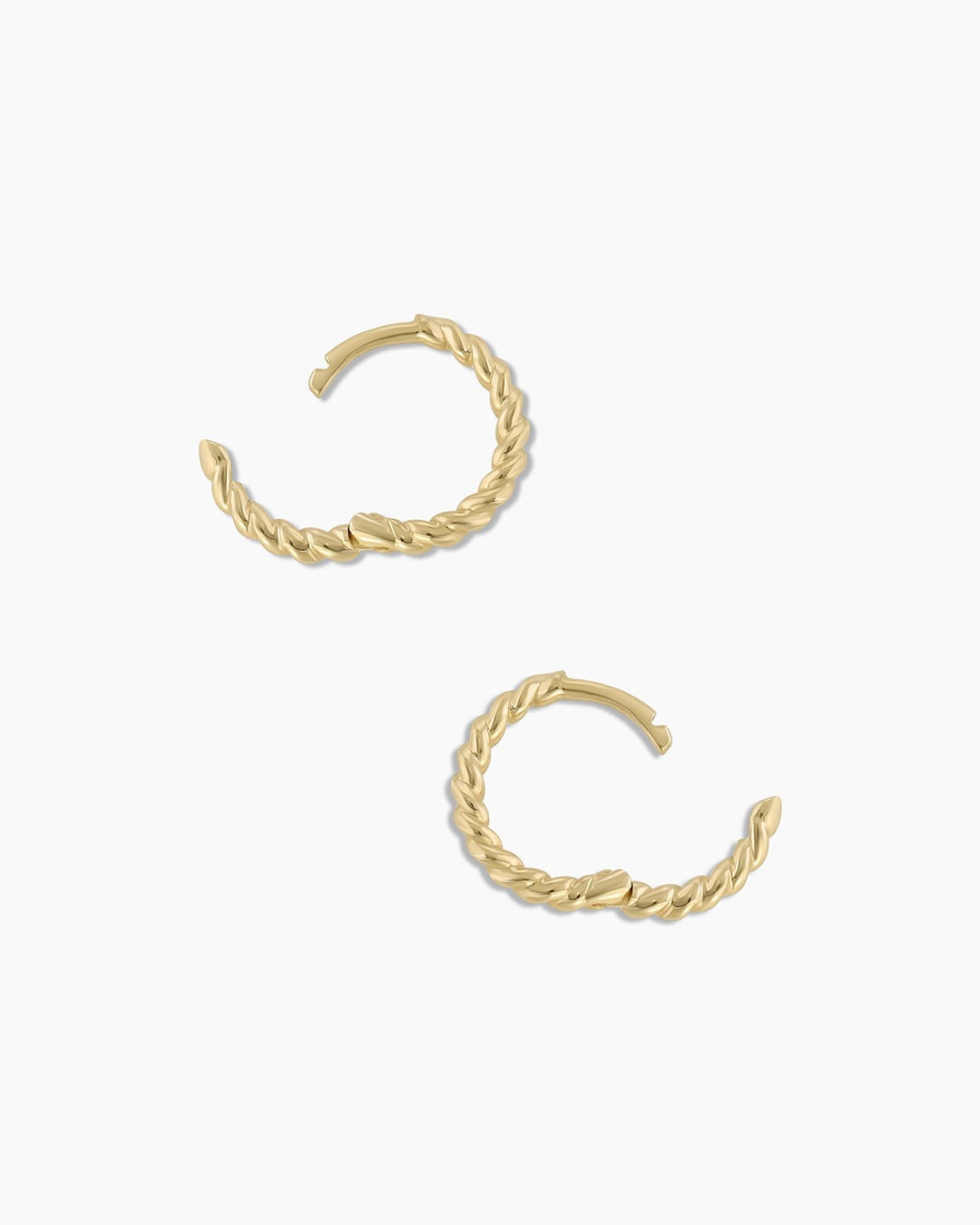 14K Gold Crew Huggies