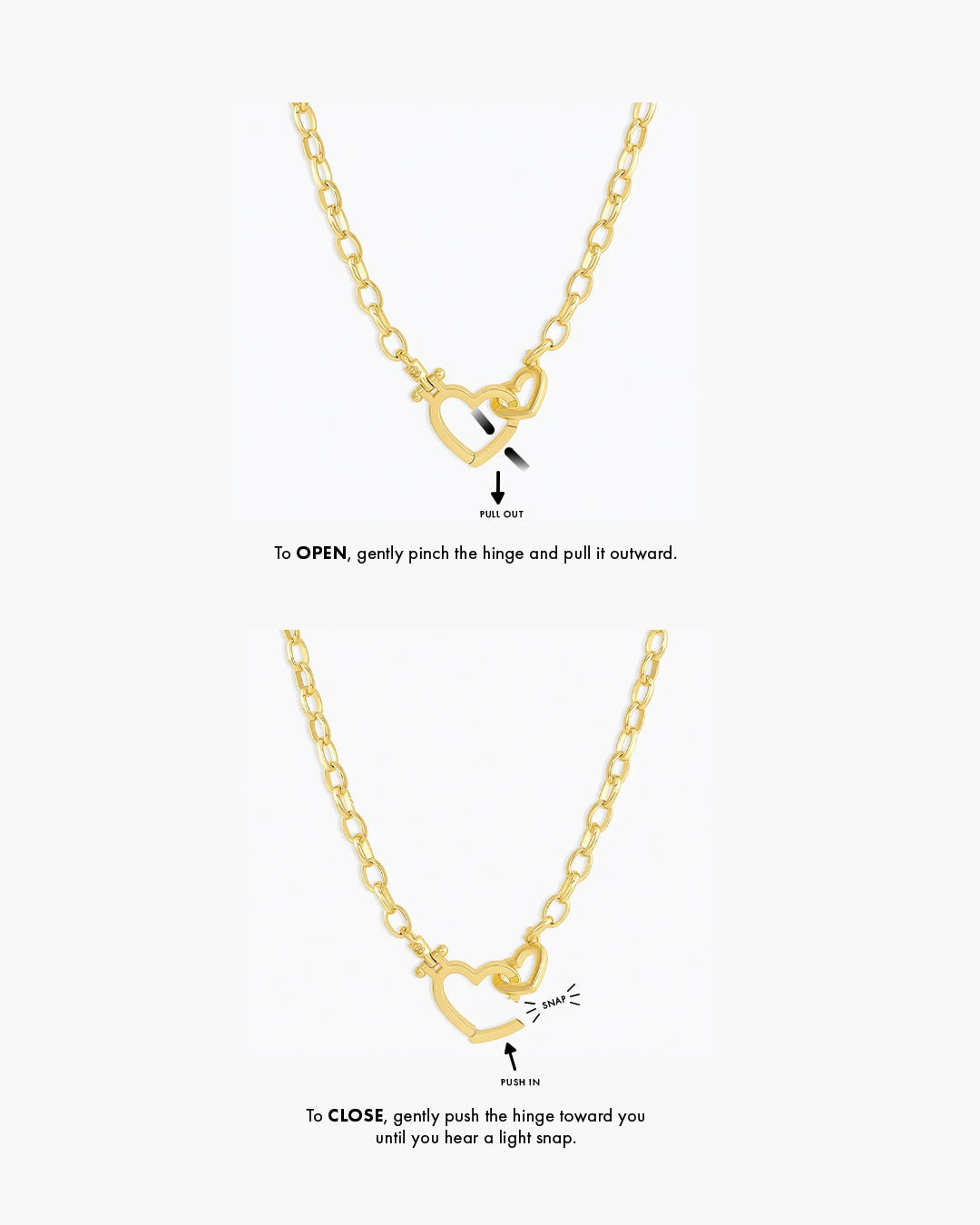 Parker Heart Necklace