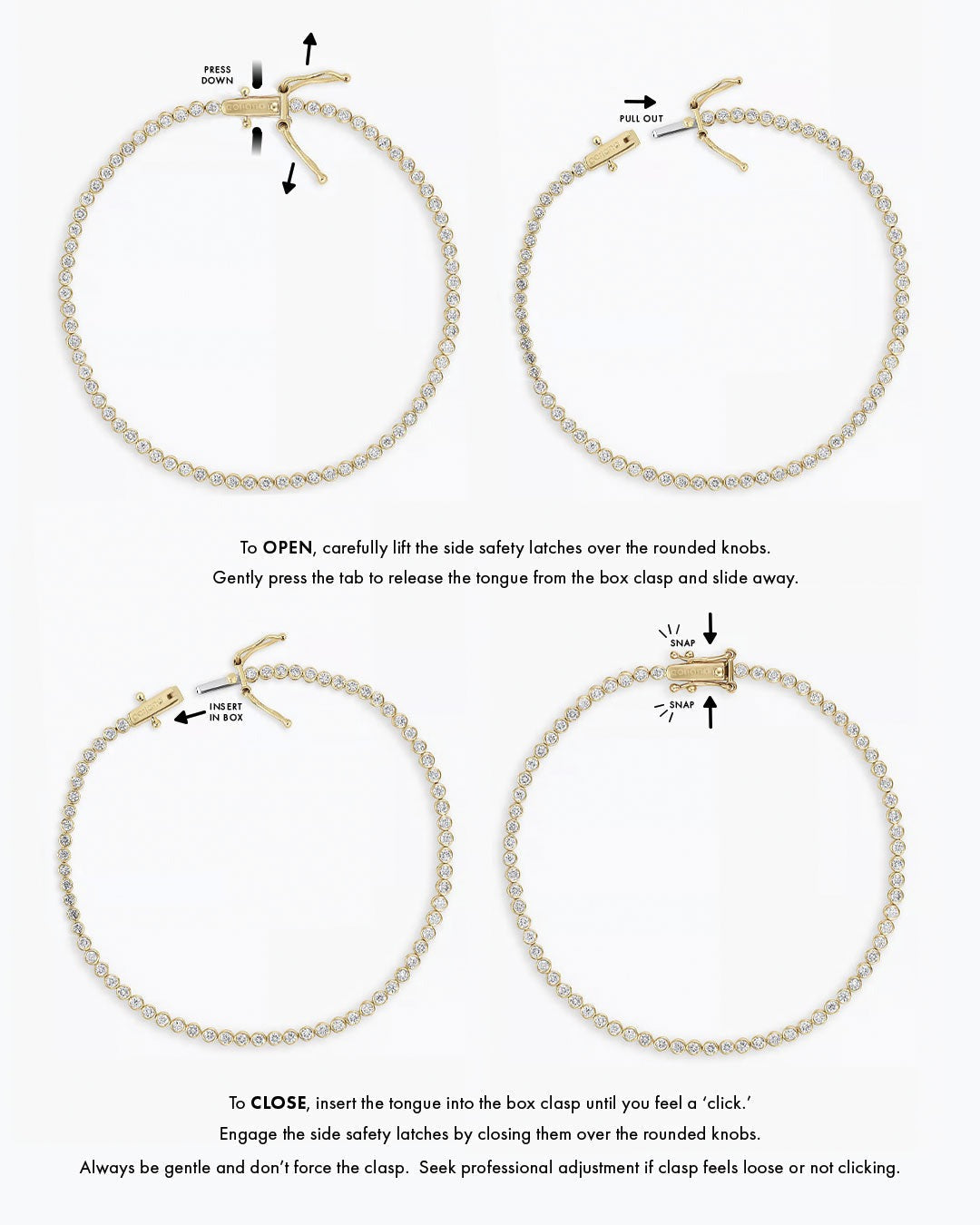 Melbourne Diamond Tennis Bracelet