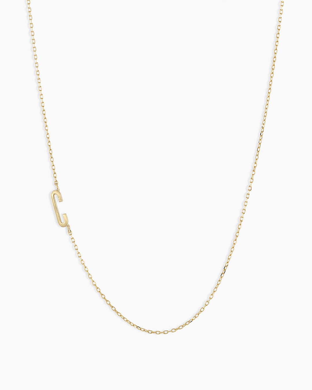 14K Gold Alphabet Necklace