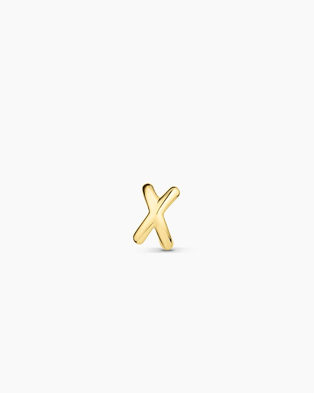 Alphabet Single Huggie