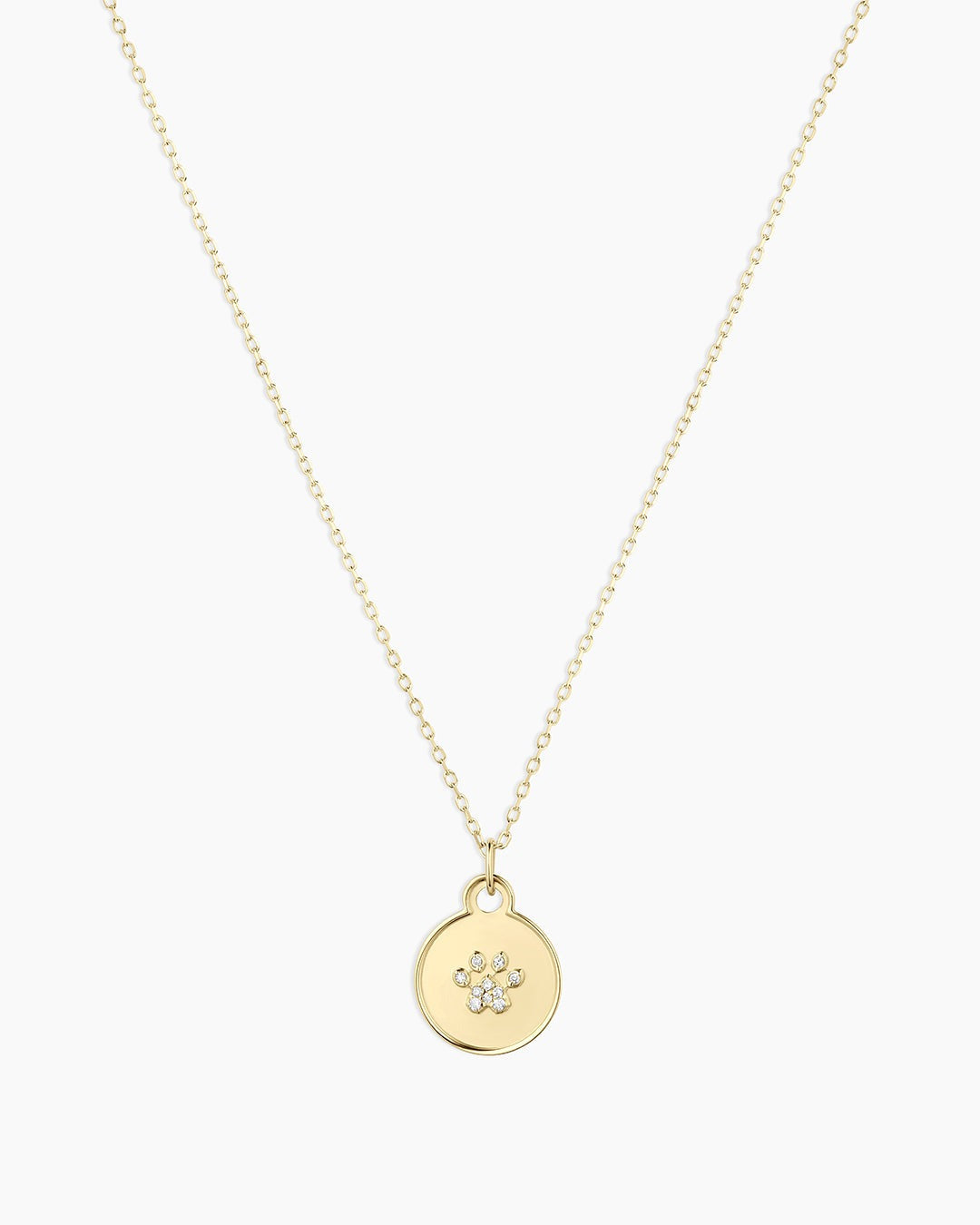 Diamond Paw Necklace