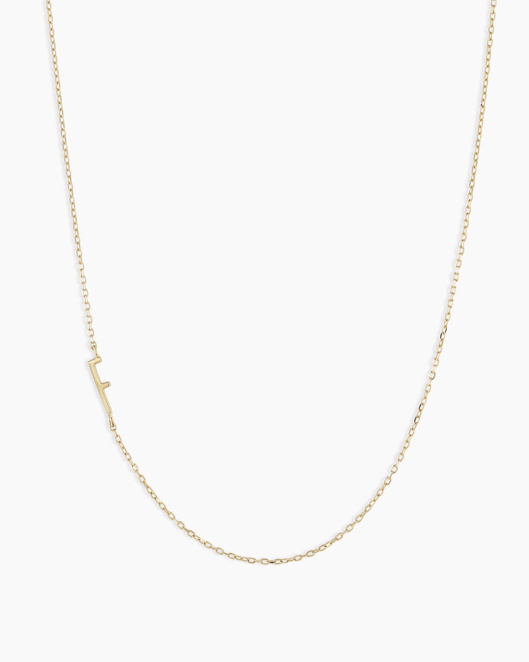 14K Gold Alphabet Necklace