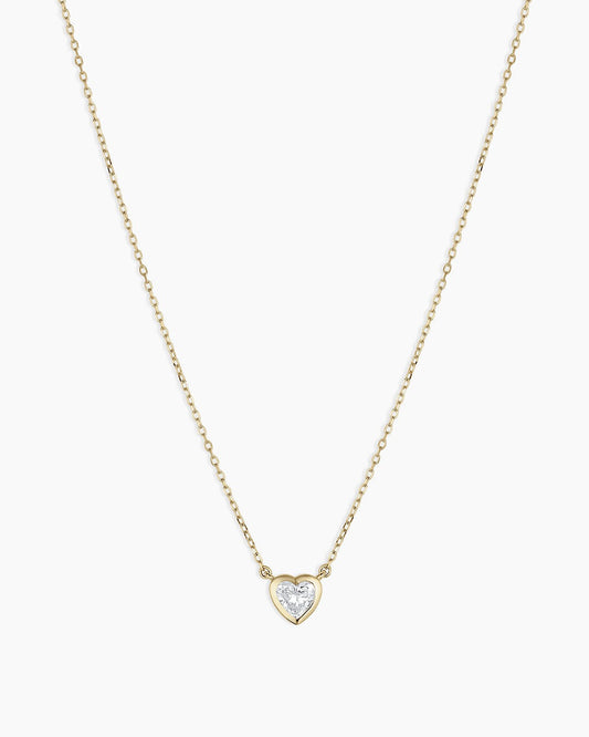 Lab Grown Diamond Heart Necklace