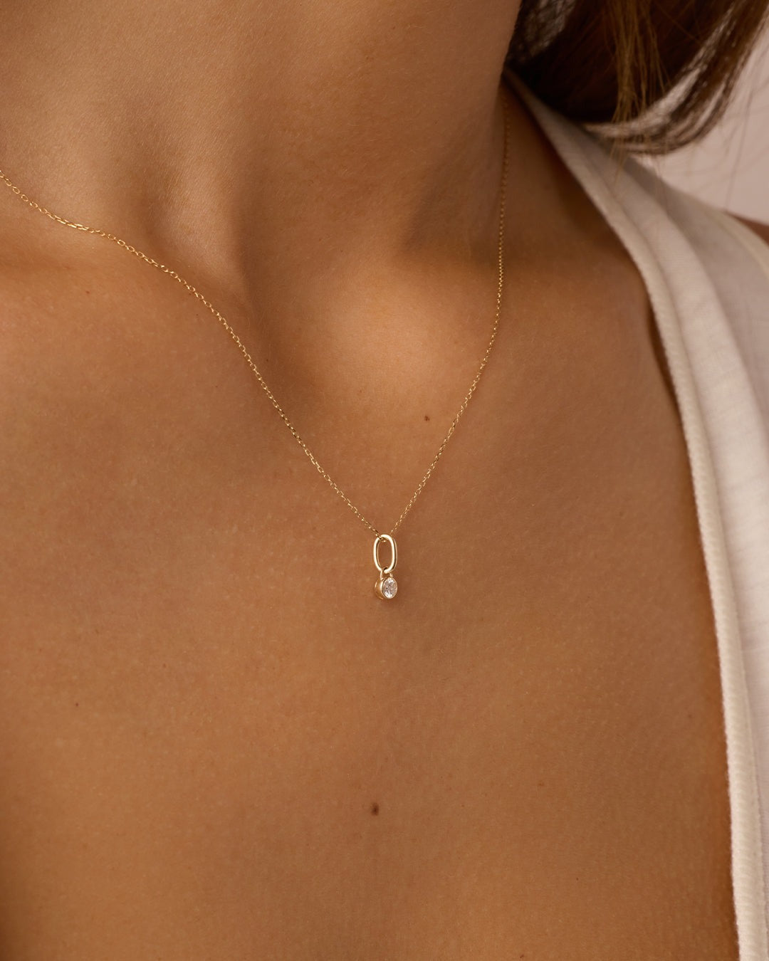 Lab Grown Diamond Halo Charm