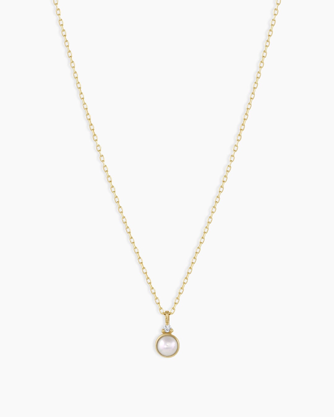 14K Gold Birthstone Necklace