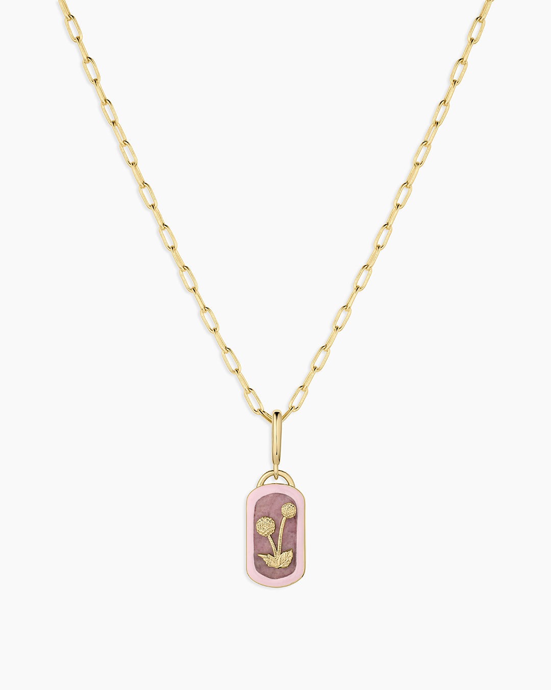 Power Gemstone Parker Charm Necklace Compassion