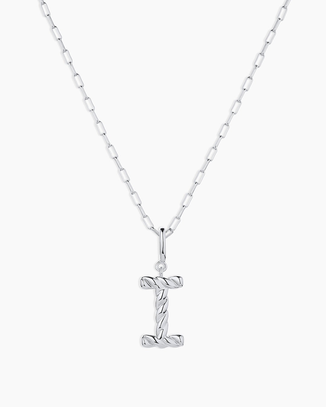 Crew Alphabet Statement Charm Necklace