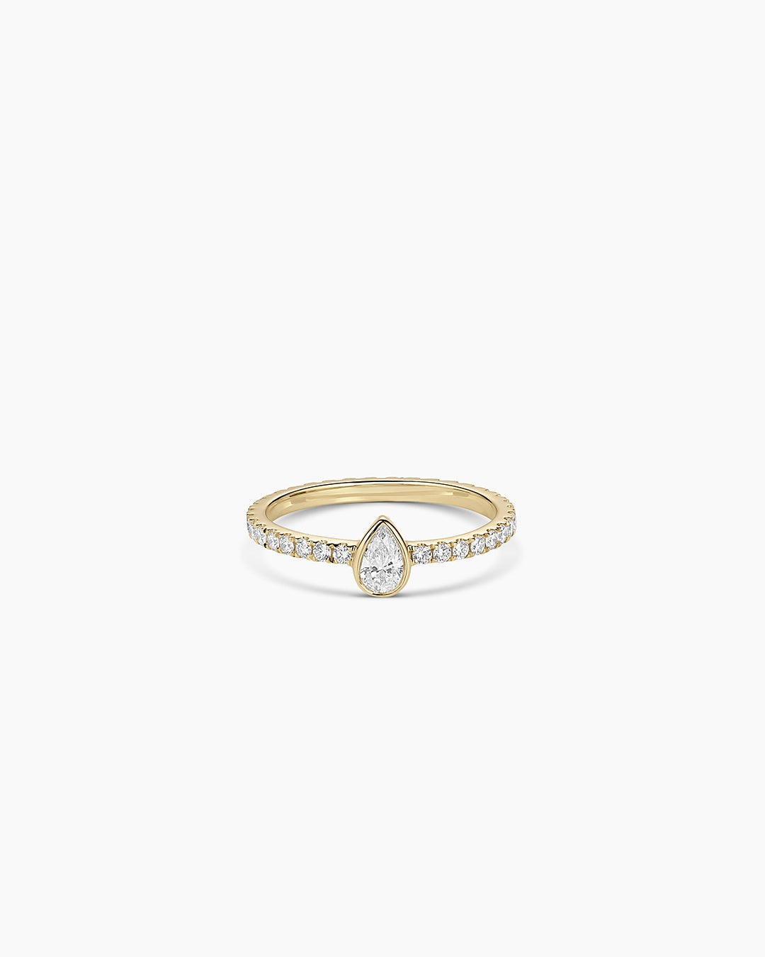 Lab Grown Diamond Pear Eternity Ring