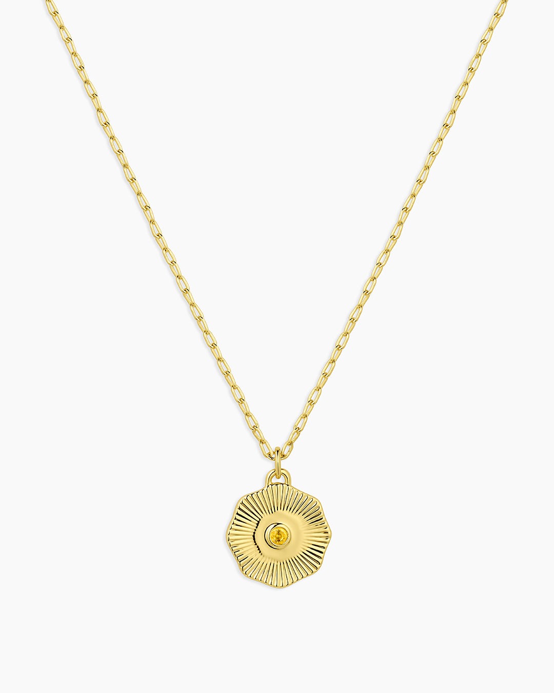 Birthstone Coin Necklace