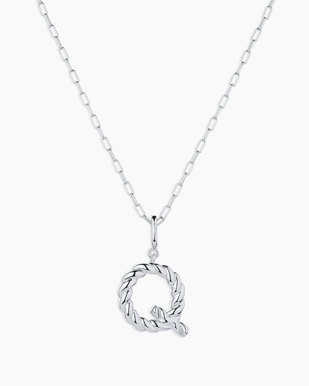 Crew Alphabet Statement Charm Necklace