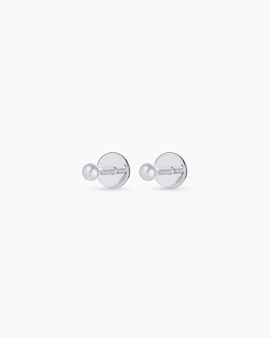 14K Gold Newport Flat Back Studs
