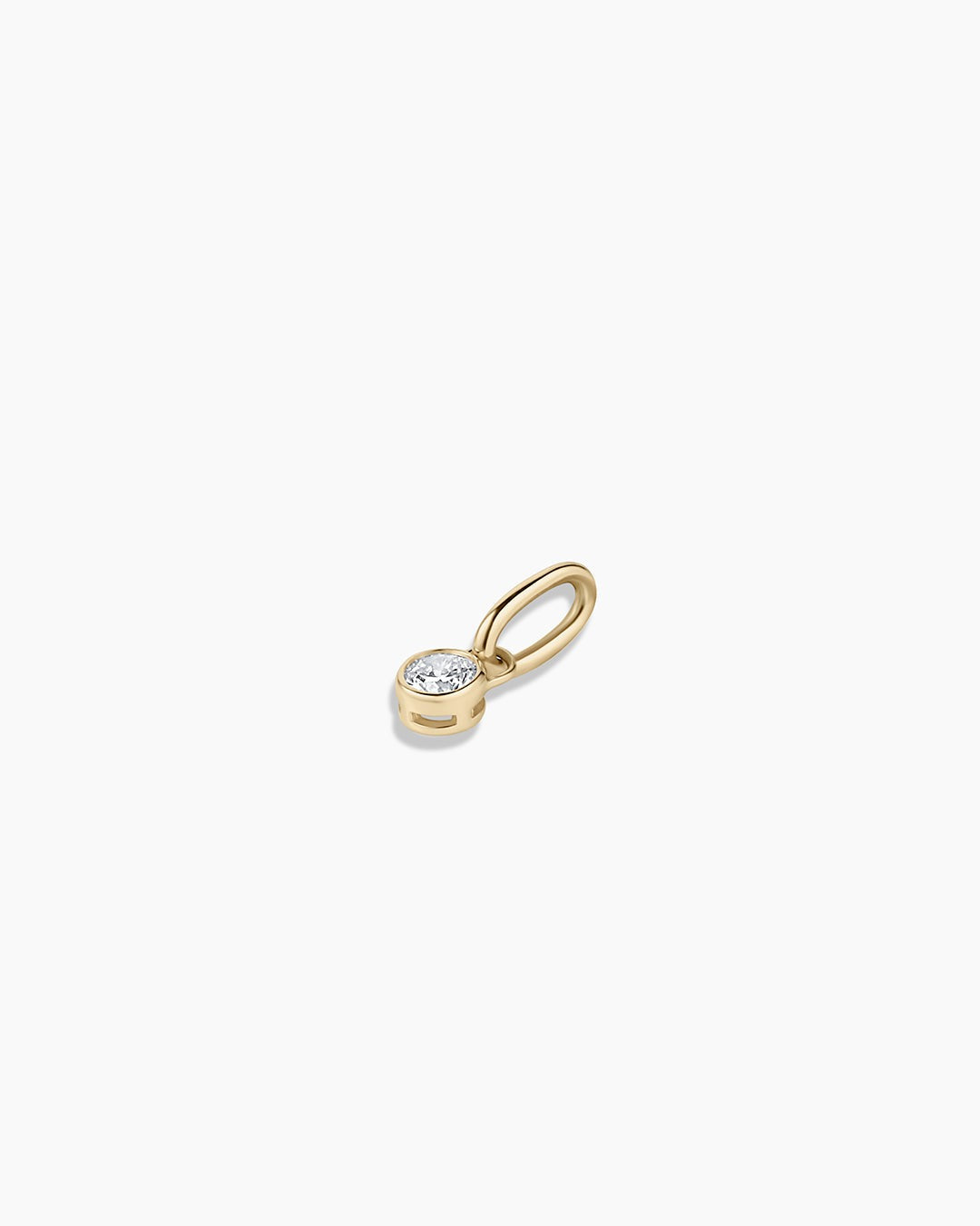 Lab Grown Diamond Halo Charm