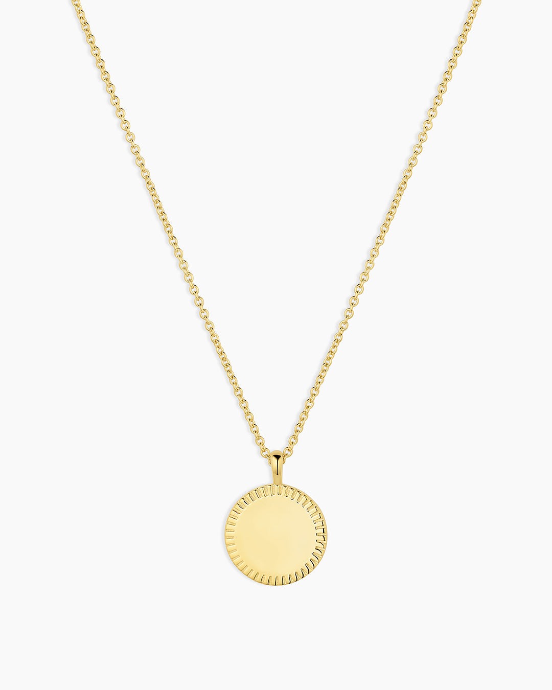 Bespoke Coin Necklace (gold)