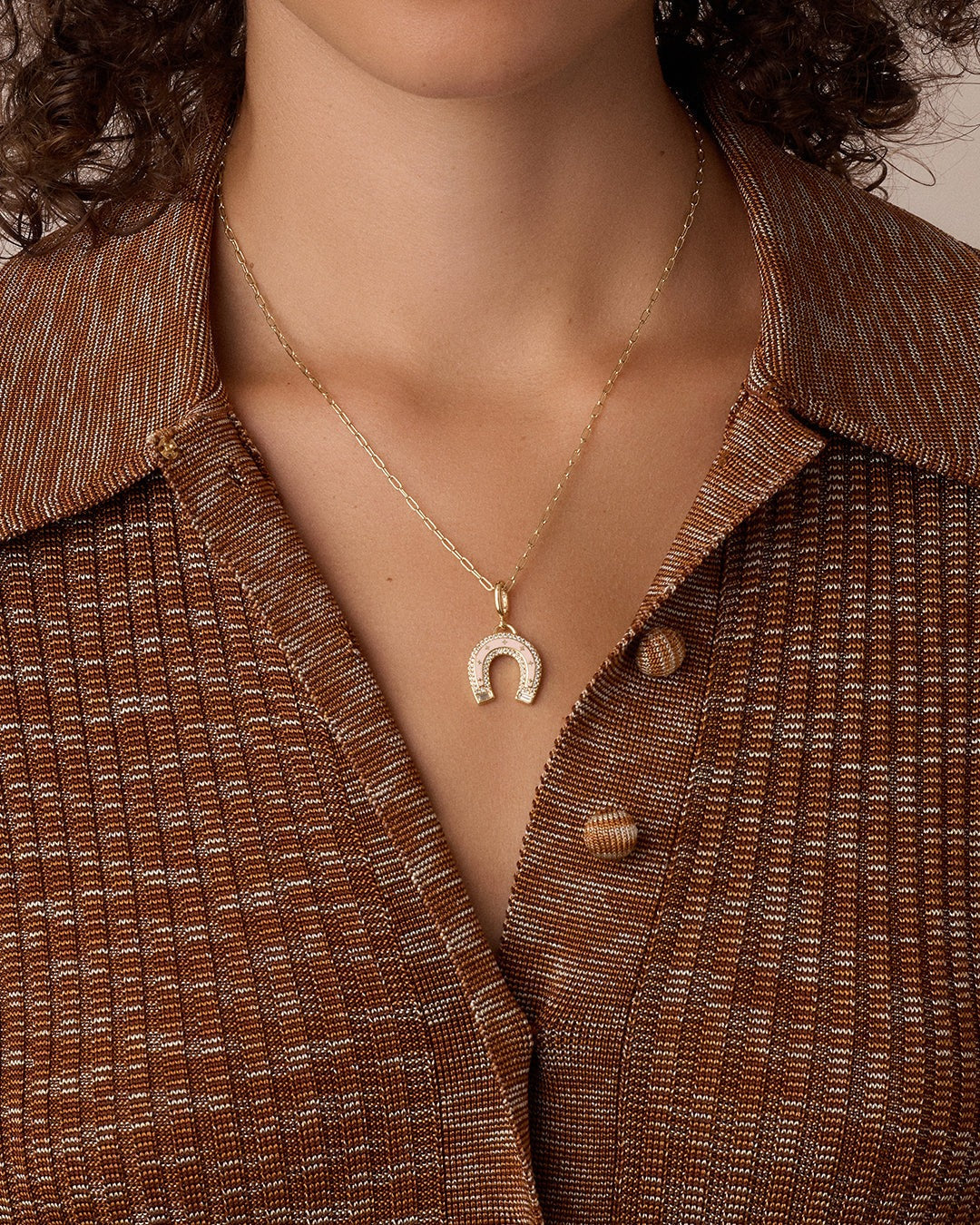 Vintage Horseshoe Parker Charm