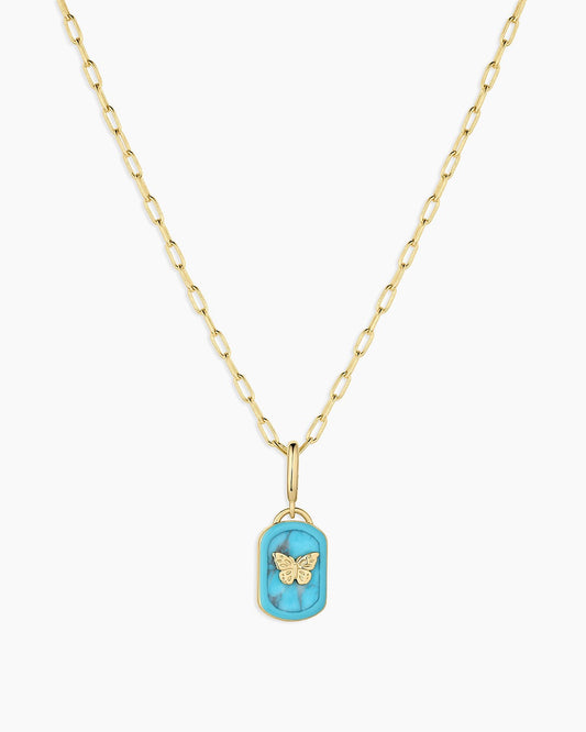 Power Gemstone Parker Charm Necklace Healing