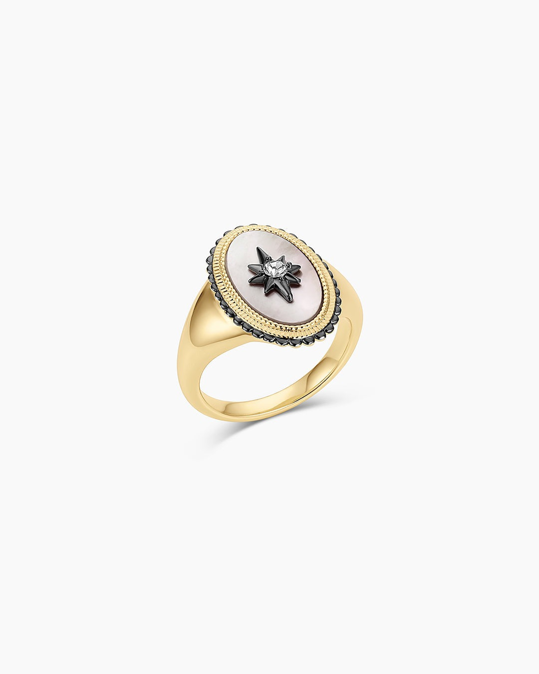 Vintage Burst Coin Ring