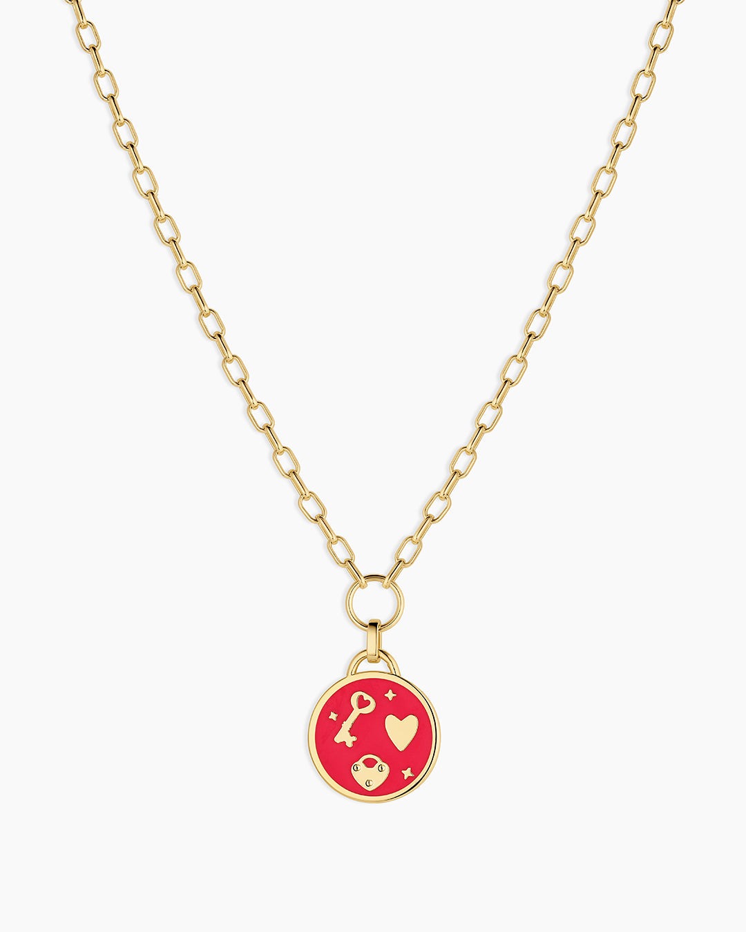 Love U Coin Necklace