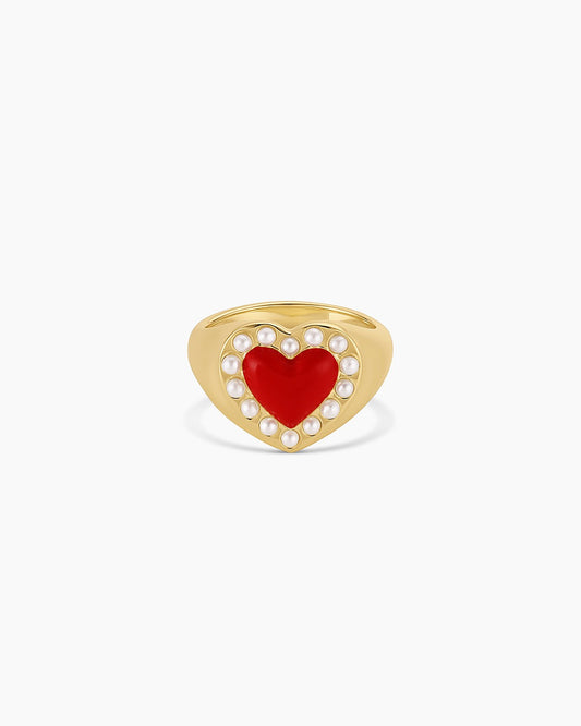 Love Pearl Ring