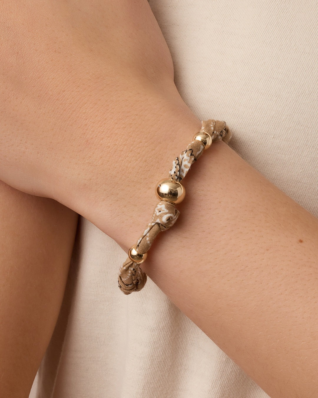 Paisley Bandana Knot Bracelet