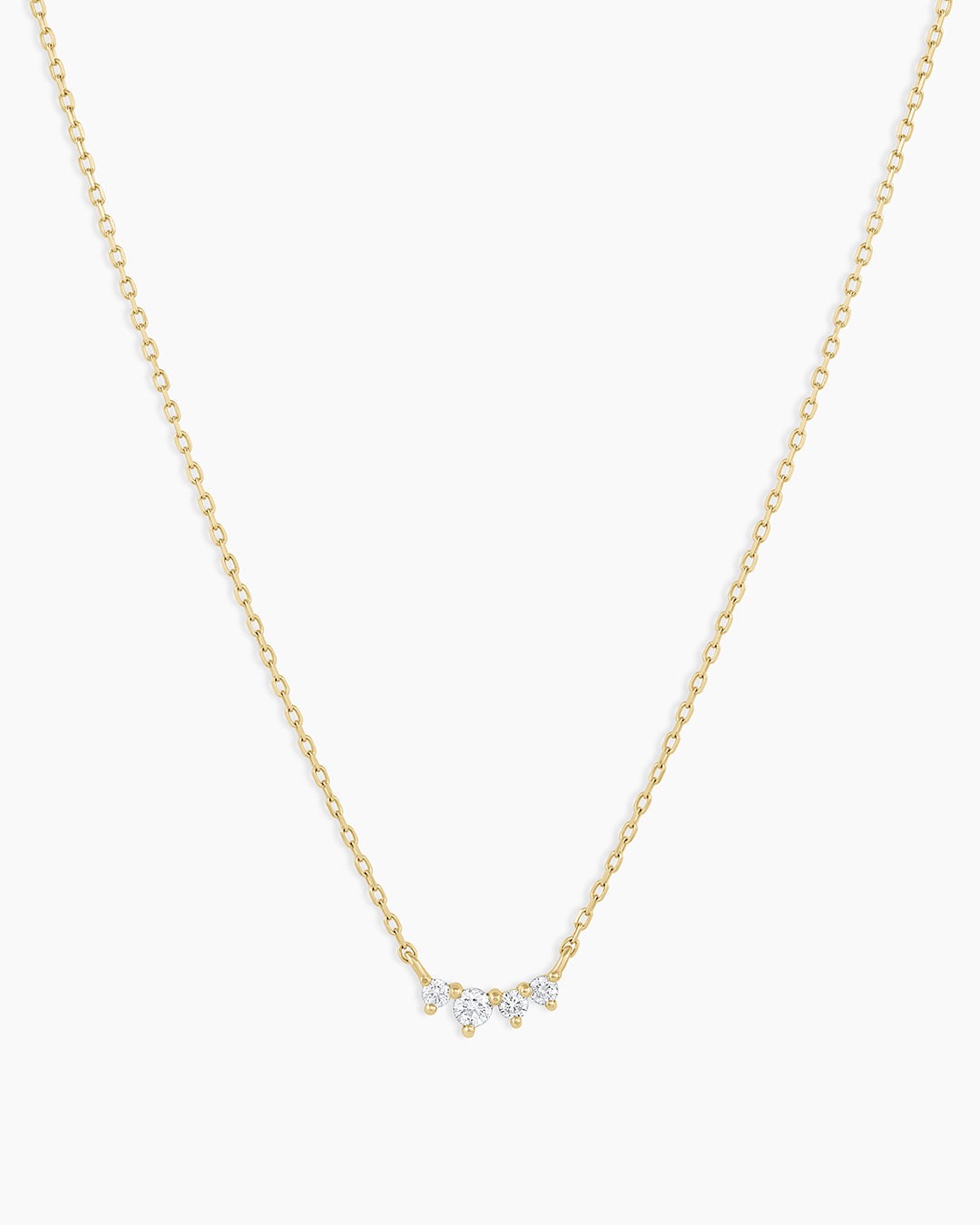 Diamond Cluster Necklace