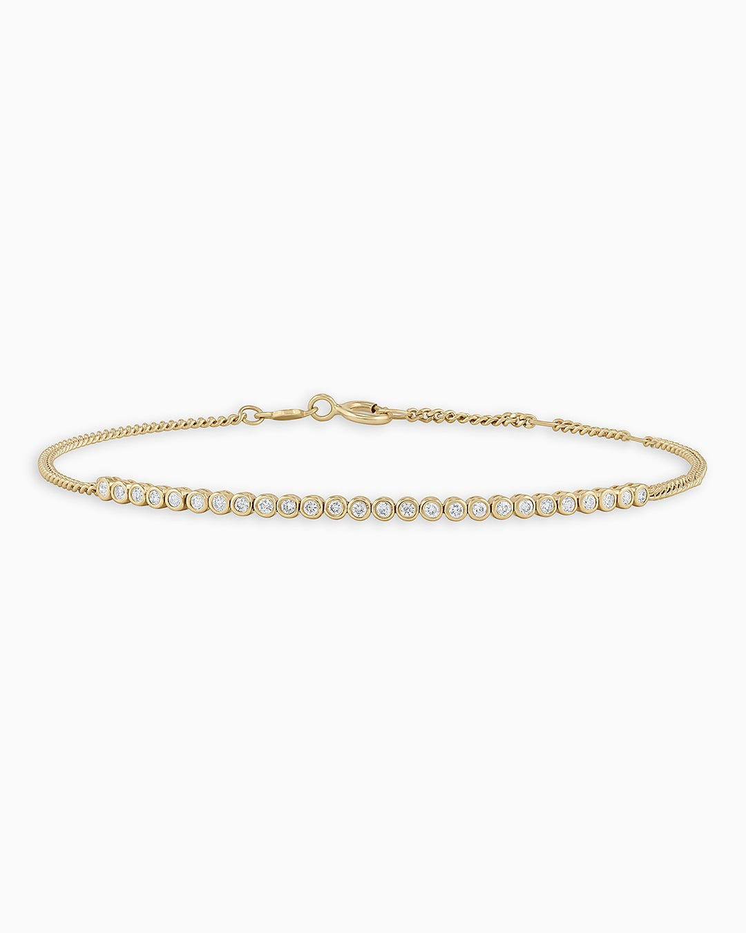 Classic Diamond Row Bracelet
