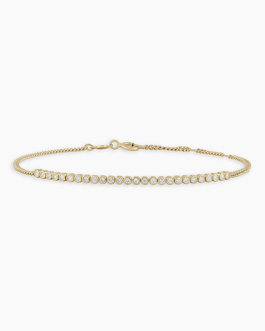 Classic Diamond Row Bracelet