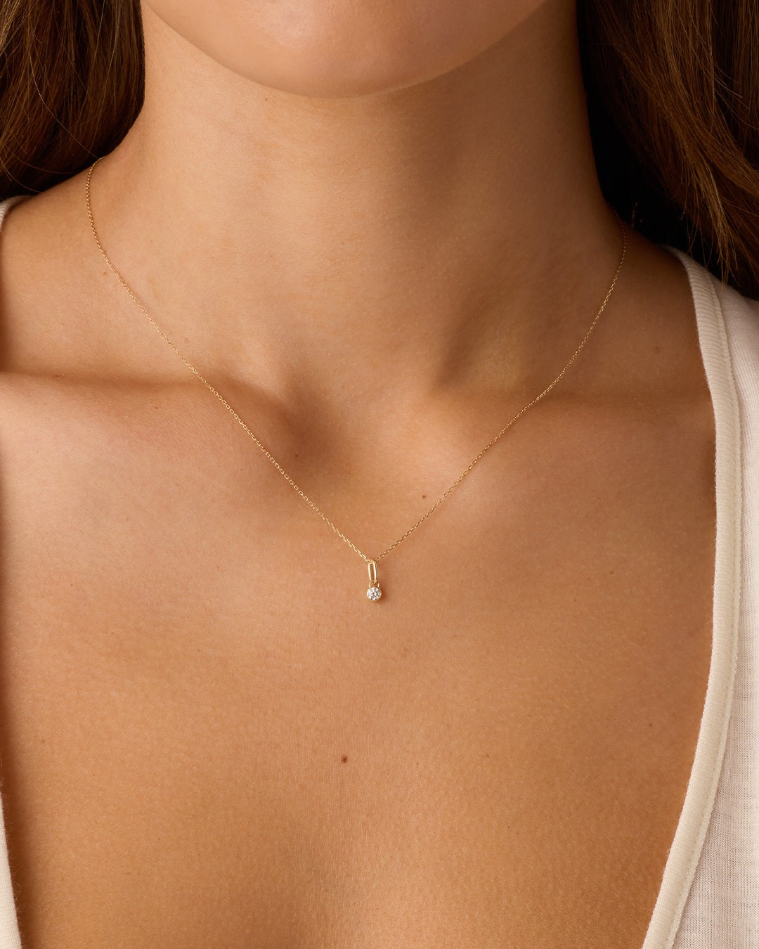 Lab Grown Diamond Halo Charm
