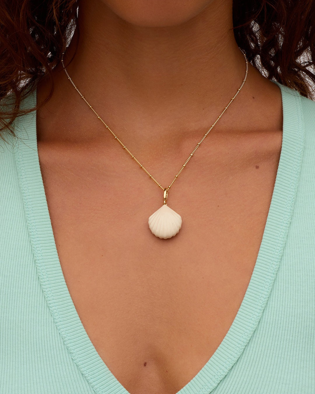 Scallop Enamel Parker Charm