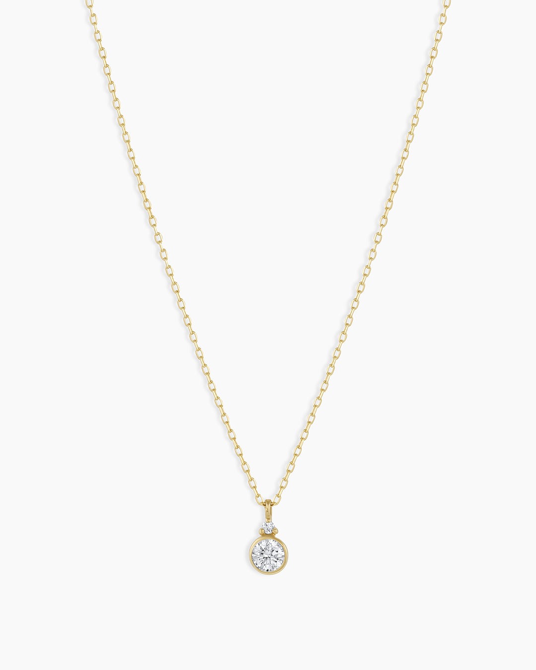 14K Gold Birthstone Necklace