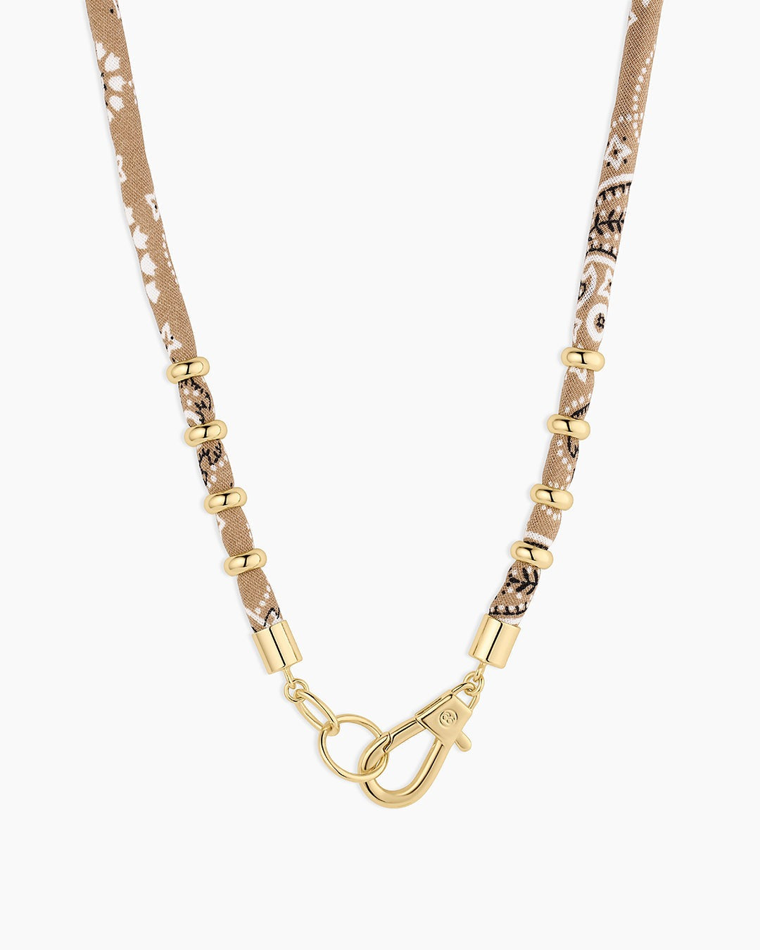 Paisley Bandana Long Necklace