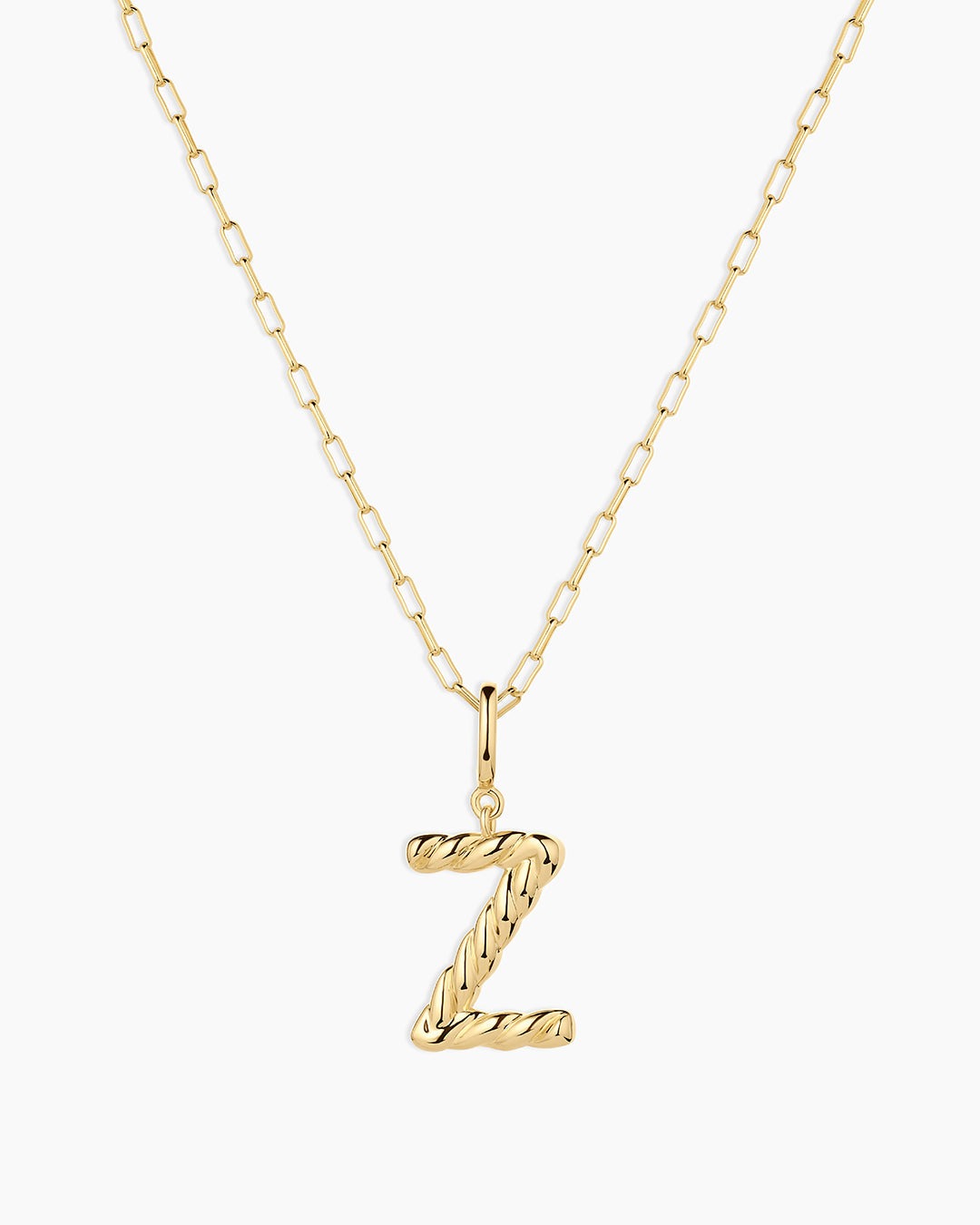 Crew Alphabet Statement Charm Necklace