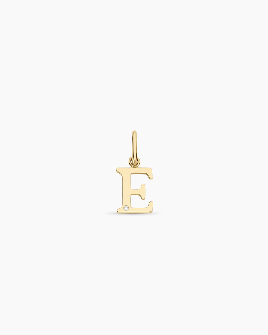 Diamond Vintage Alphabet Charm