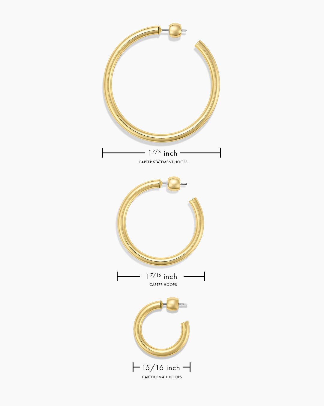 Carter Small Hoops