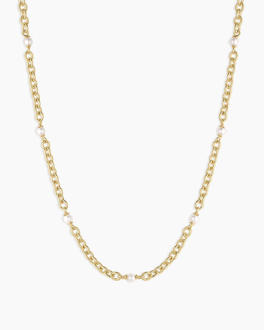 Finley Pearl Dot Necklace