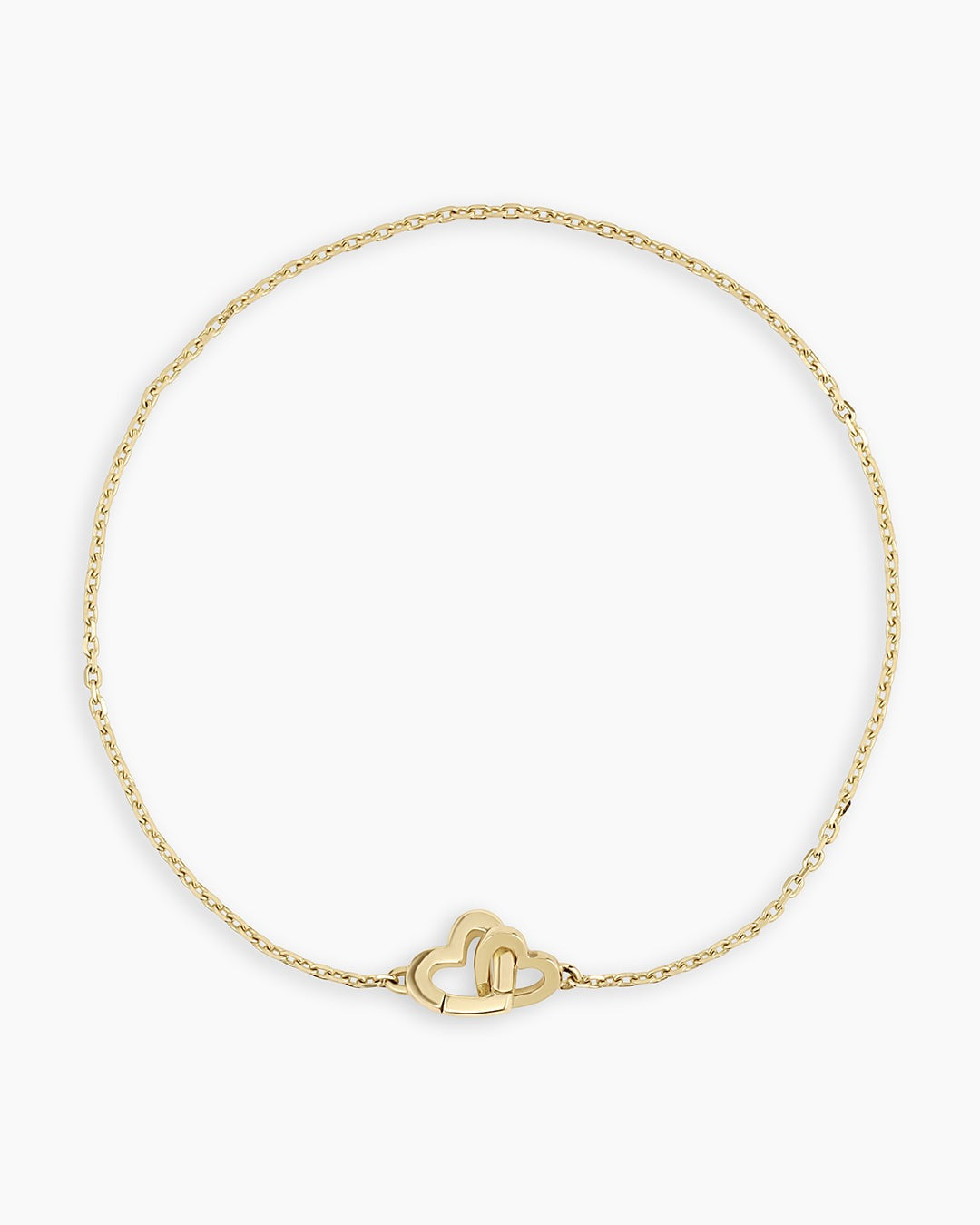 14K Gold Parker Heart Bracelet