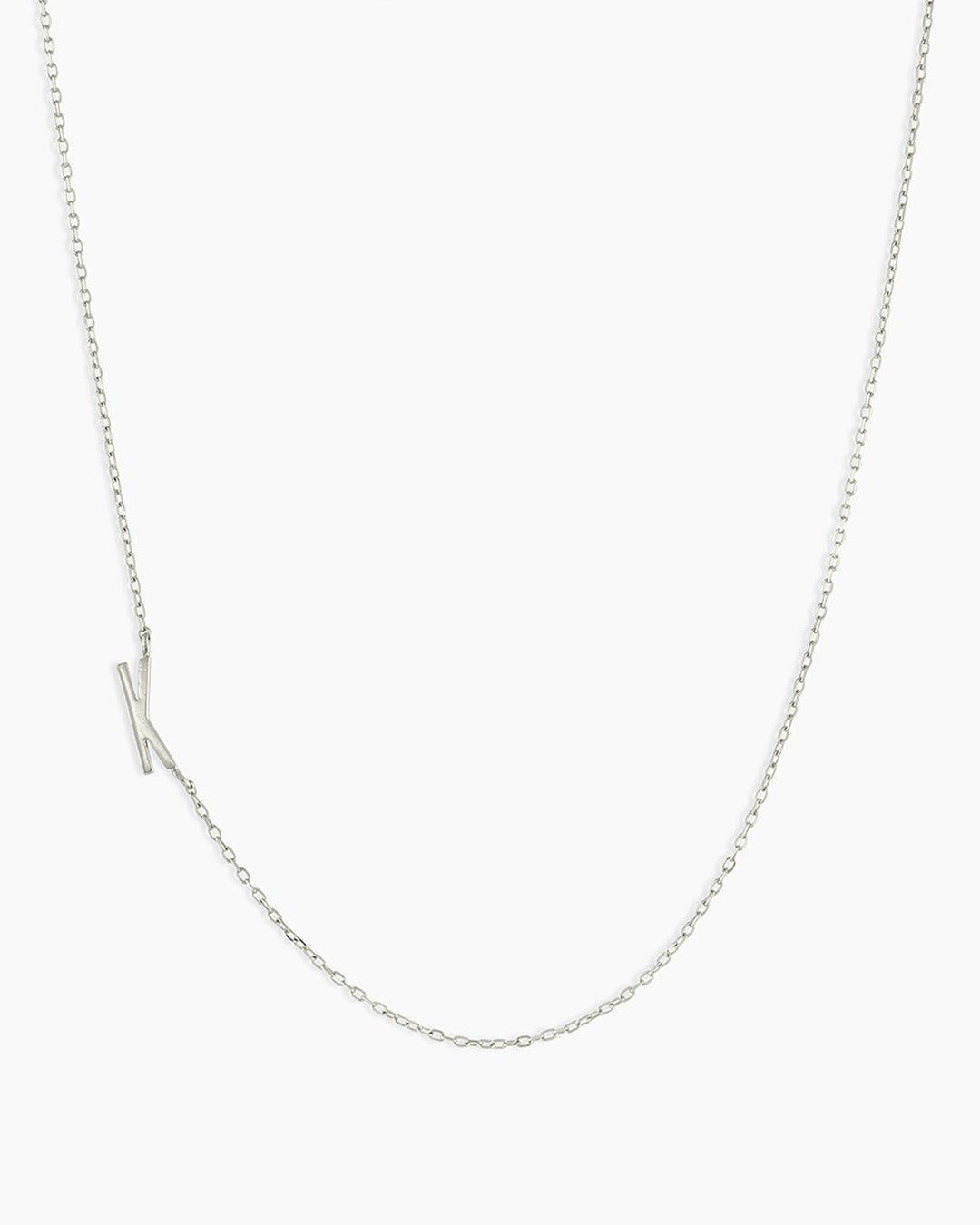 14K Gold Alphabet Necklace