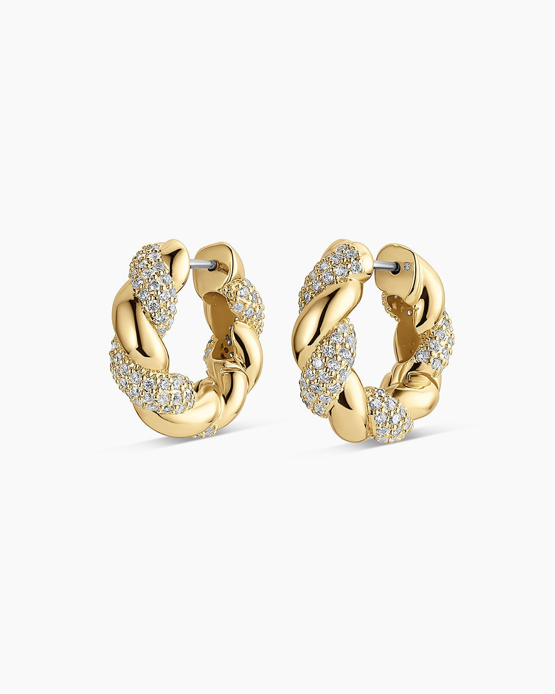 Crew Shimmer Hoops