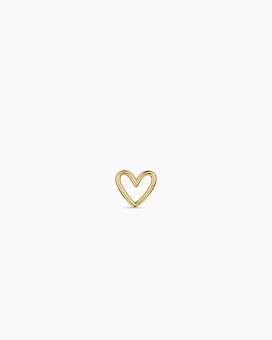 Delicate Heart Carabiner Charm