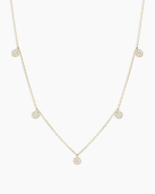 Diamond Pavé Flutter Necklace