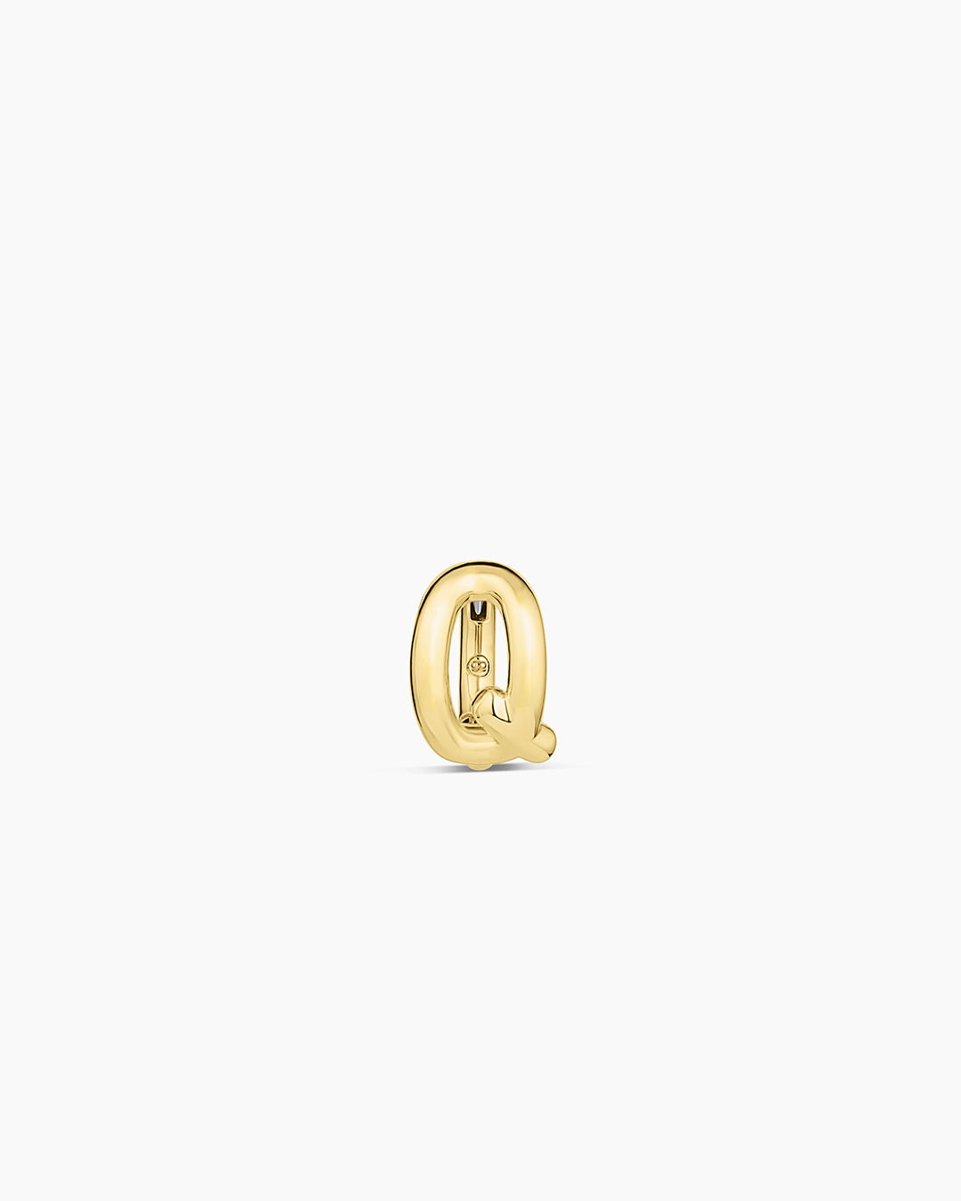 Alphabet Single Huggie