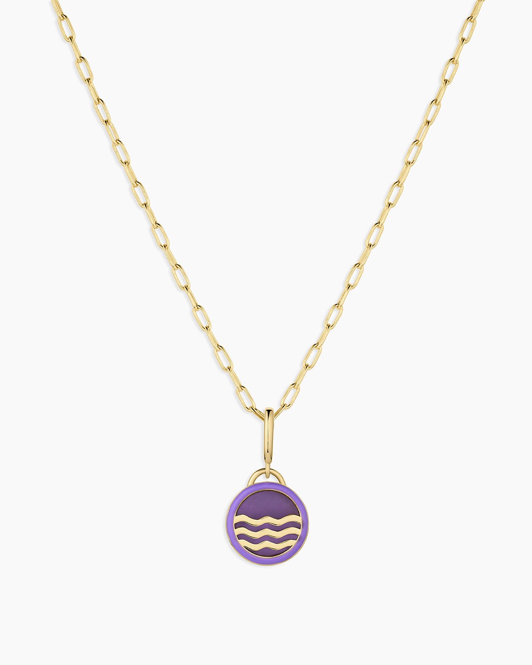 Power Gemstone Parker Charm Necklace Tranquility
