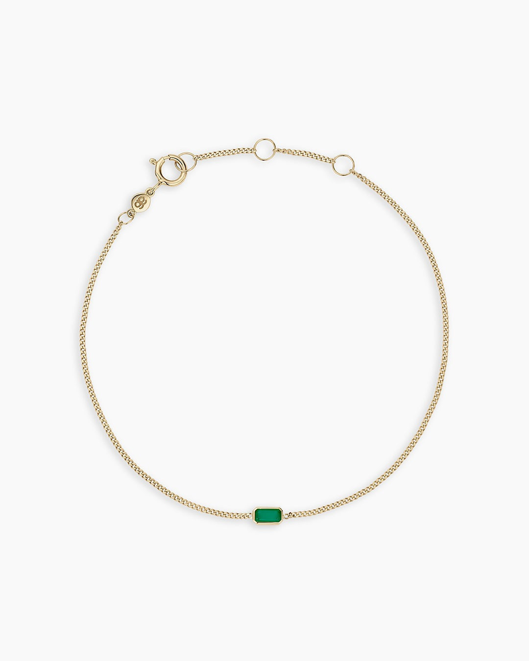 14K Gold Wilder Birthstone Bracelet