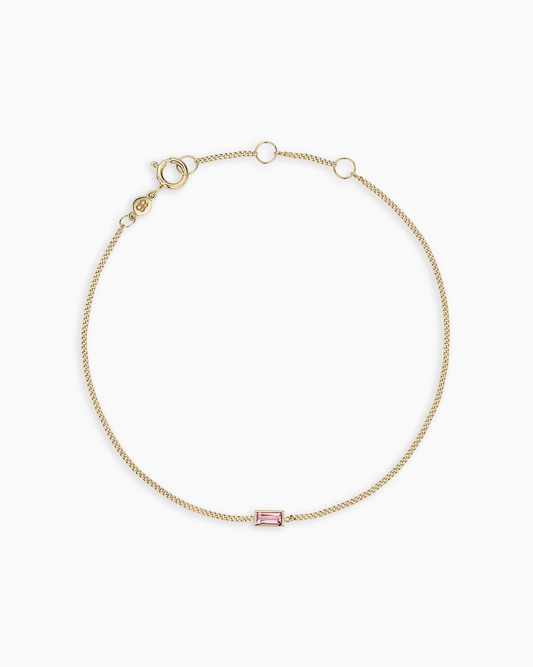 14K Gold Wilder Birthstone Bracelet