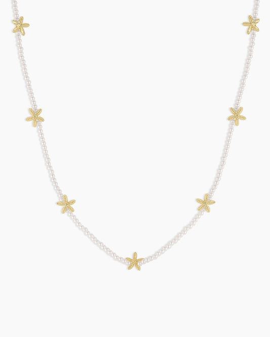 Starfish Pearl Necklace
