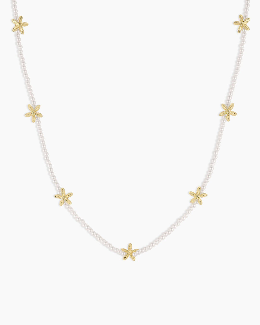 Starfish Pearl Necklace