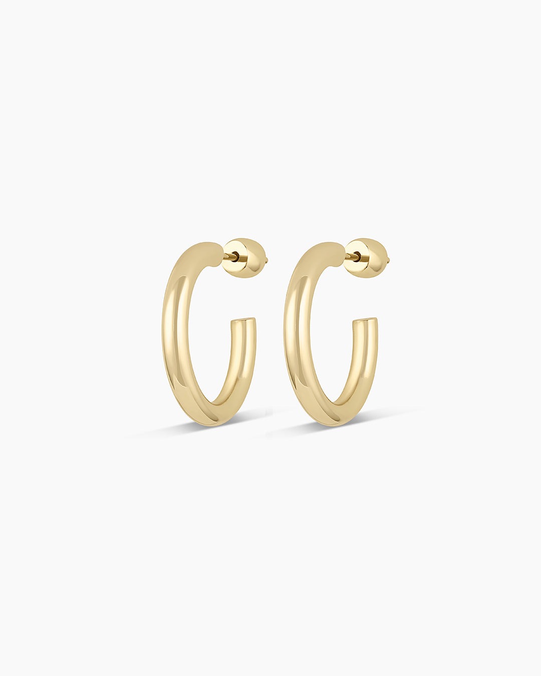 14K Gold Carter Hoops