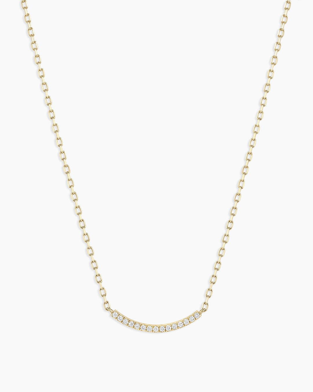 Diamond Taner Bar Mini Necklace