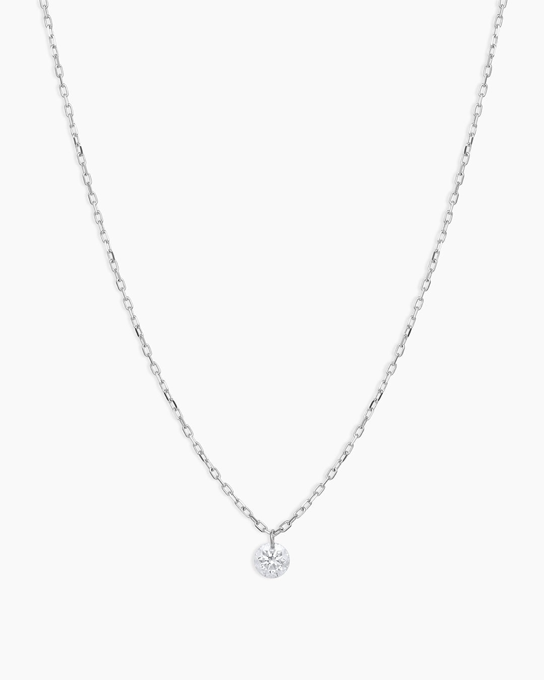Floating Diamond Necklace